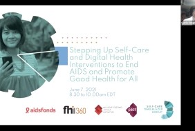 Stepping up self-care interventions to end AIDS and promote good health for all