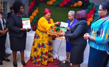 The Ministry of Community Development and Social Services in Zambia hosted a ceremony on November 9, 2023 to celebrate the handover of ACHIEVE-supported Community Case Management and Child Safeguarding materials. 