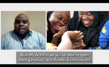 MyWORTH: Financial literacy tools and formal financial services at the touch of a button
