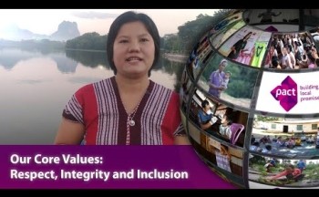 Our core values: respect, integrity and inclusion