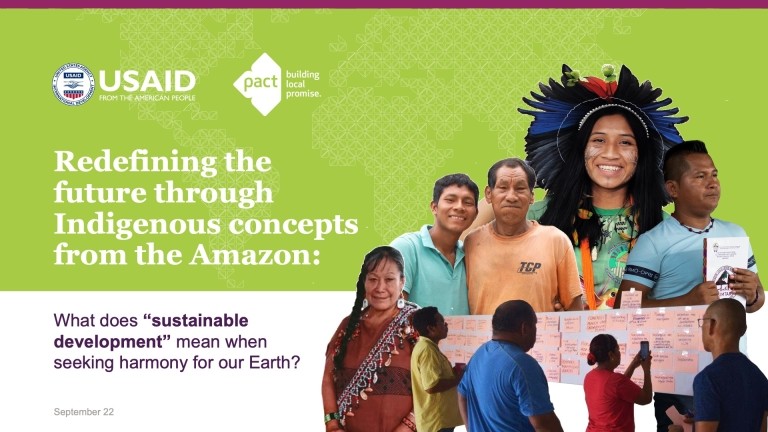 Redefining the future through Indigenous concepts from the Amazon