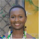 A headshot of Cynthia Onyango